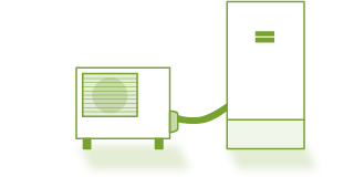 エコキュートイラスト